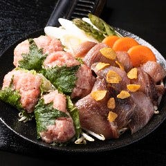 天然マグロのほほ肉焼き