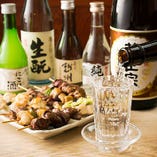 [飲物]ビール・日本酒など呑ん兵衛も嬉しい多彩なラインナップ