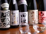 人気の日本酒やジャパニーズウィスキーを折り揃えています