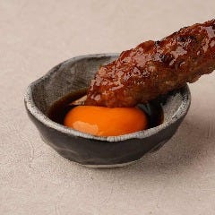鴨生つくねは黄身ダレがおすすめ！！