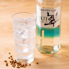 ハレツバメサワーは特製の山椒シロップで爽やかに！！