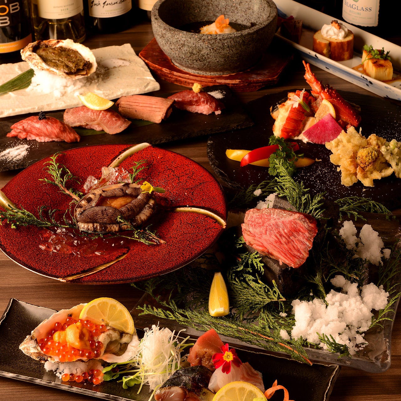 名古屋の牡蠣×肉×海鮮 雅MIYABI 錦店の「記念日コース」
