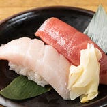 マグロのお寿司（コース料理）