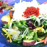 【冷　菜】　旬野菜の和風彩りサラダ