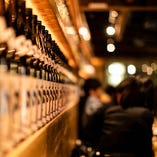 全国から取り寄せる日本酒は60種類以上。「黒龍」など希少酒も◎