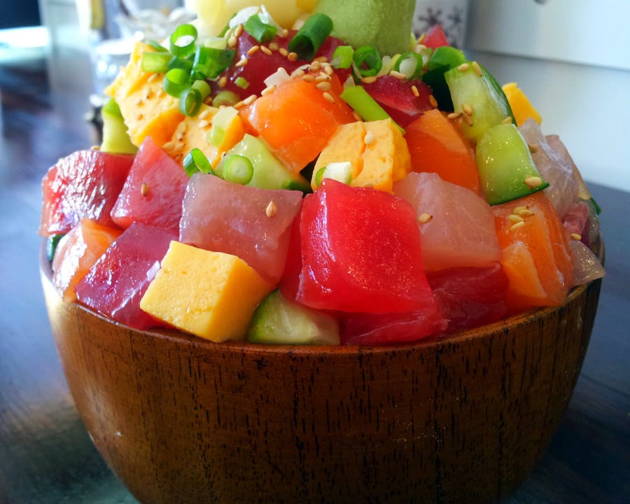 海鮮居酒屋 上野 寄せ家の限定びっくり丼