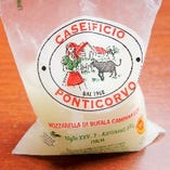 イタリア産水牛のmozzarella【イタリア　カゼルタ】