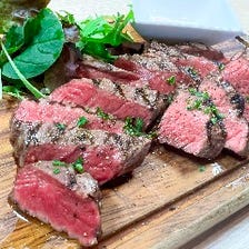 【ラポルタ名物】牛肉のグリル　タリアータ