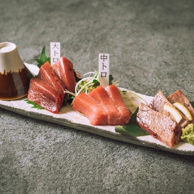 れんや 四ツ谷店_まぐろ食べ比べ3種盛り