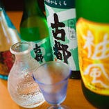 和牛によくあう美味しい京都のお酒類をご用意しております。