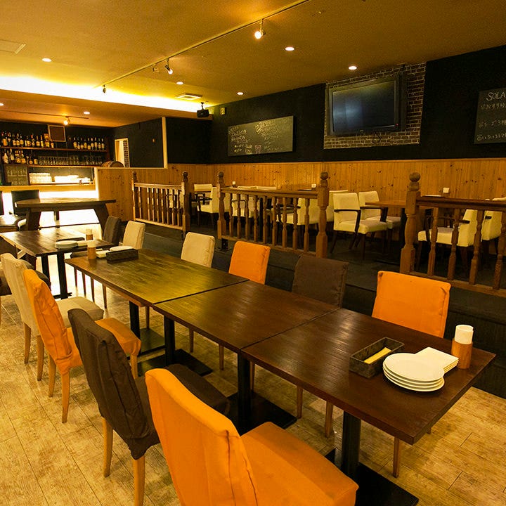 スパニッシュイタリアン SOLA_店内全体貸切(着席:~70名様 / 立食:~80名様)