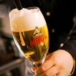 イタリア産“世界No.1”のビール『モレッティ』を樽生でご提供