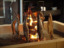 究極の魚焼き！炭火一本焼き