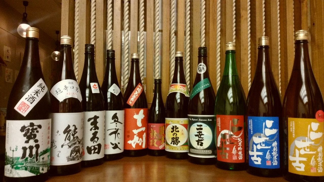 北海道の季節ものの日本酒を取り揃えております！！