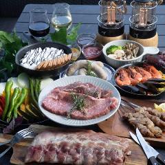 ガーデンテラスビアガーデンBBQ ABURU 平安神宮横