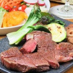CHARLIE’S VEGETABLE with petit cerise_ドーンと3時間 飲み放題付!!A4ランク伊予和牛の鉄板焼きステーキコース