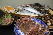 旬の海鮮、素材を集めた宴会コース