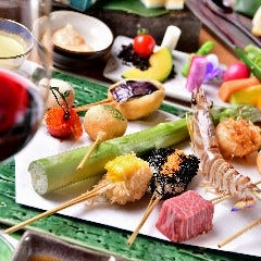 北新地　串揚げ　かな山