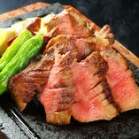 国産和牛の赤身石焼ステーキ