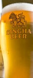 タイ産シンハービール 5.0％（樽生）関西初。