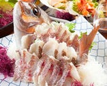 千葉県金谷から直送される
他では味わえない海鮮を堪能！