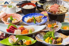 季節の香り満載！お手軽宴会は「四季会席」（お料理一例）