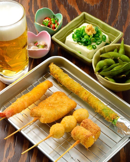 串しずか 河原町蛸薬師店 木屋町 先斗町 串カツ ぐるなび