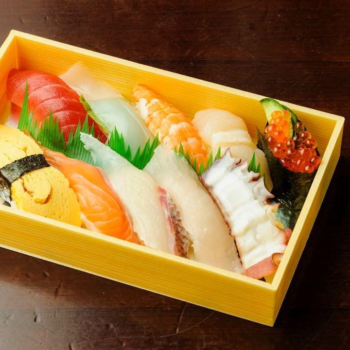 職人が握る本格的なお寿司をテイクアウトで！