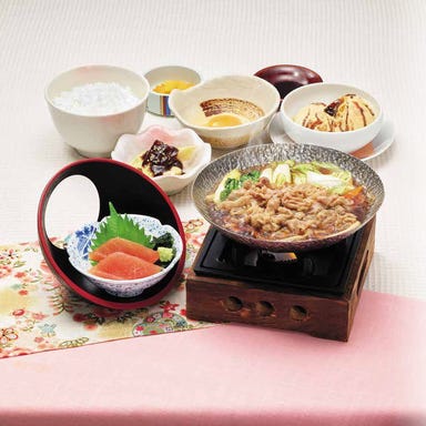 味の民芸 所沢小手指店_お昼のすき焼き御膳