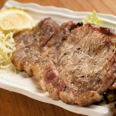 観音池ポーク 炭火焼きステーキ