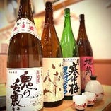 美味しい”日本酒・地酒”が10〜20数種類
地酒飲み放題付きコースも有り
