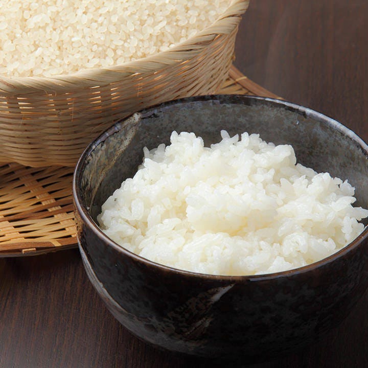 お米一粒にこだわり。炊きたての旨さ