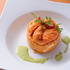 明太子とリコッタのチーズオムレツ