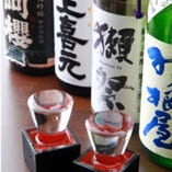 【北海道～沖縄まで全国の日本酒】　ちょい飲み９０ｍｌ～オーダーOK！地酒約６０種類ご用意しております！