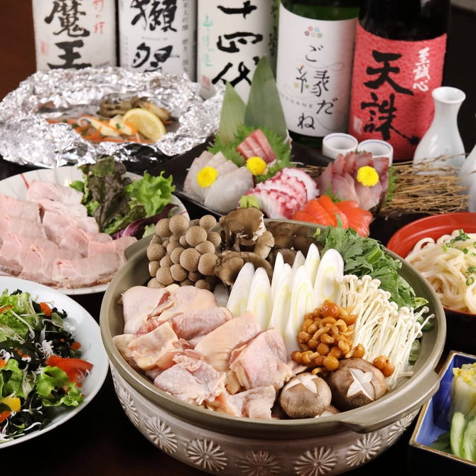 全席個室居酒屋 創作和酒処 海ざん ひたちなか店 ひたちなか 勝田 焼き鳥 ぐるなび