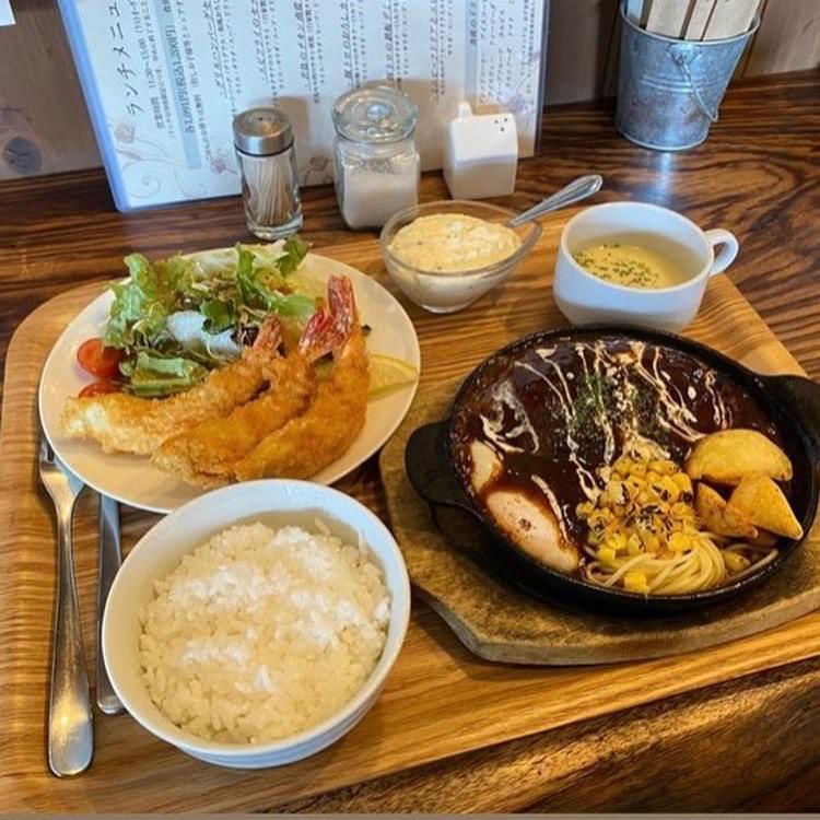 キッチンサクラ 野田屋町店 岡山市 ハンバーグ ぐるなび