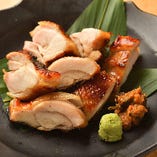 桜姫鶏の西京味噌焼き