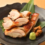 桜姫鶏の西京味噌焼き