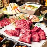 黒毛和牛など素材にこだわり！口の中で旨みが広がる焼肉をお届け