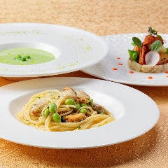 皆様のご要望によりパスタランチも復活！！5種類から選べます
