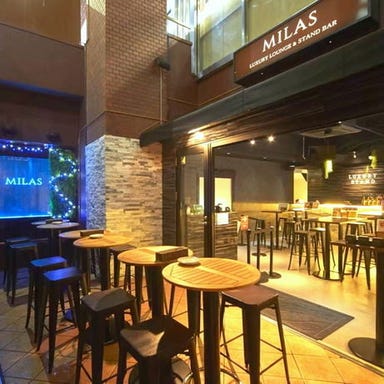 LUXURY BAR＆CAFE MILAS － ミラス渋谷店 店内の画像