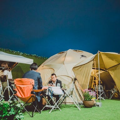 ノルベサ BEER GARDEN ＆ BBQ ”THE CAMP”  店内の画像