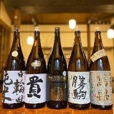 純米酒中心のラインナップ【日本酒】