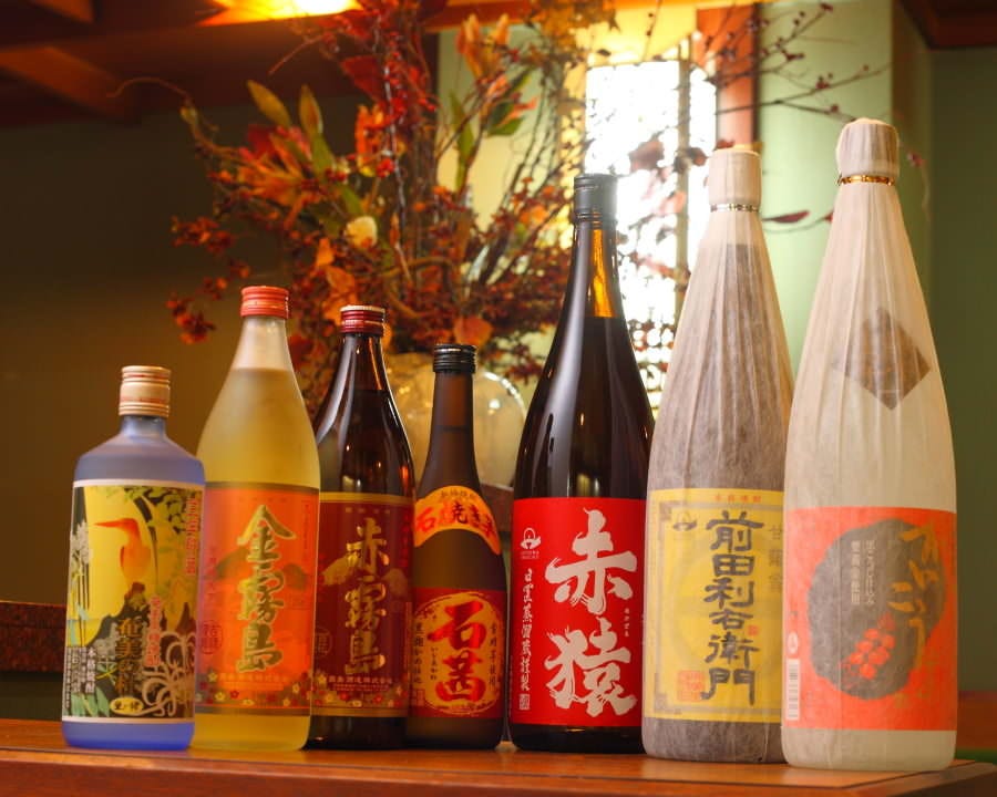 焼酎・日本酒を豊富にご用意。
ボトルキープもさせて頂きます。