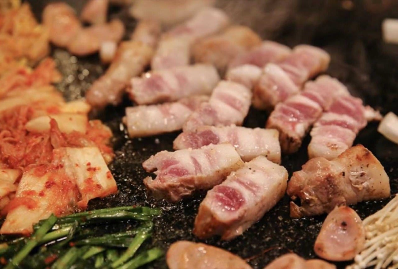 ランチやディナーでも サムギョプサル食べ放題 3280円 2780円の詳細 焼肉 韓国料理 銀河 難波店 なんば 難波 焼肉 ぐるなび ランチやディナーでも サムギョプサル食べ放題 3280円 2780円の詳細 焼肉 韓国料理 銀河 難波店 なんば 難波 焼肉 ぐるなび