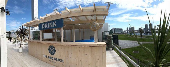 The q Beach In Toyosu ザバーベキュービーチイントヨス 豊洲 バーベキュー ぐるなび