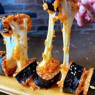 韓国美料理 チェゴチキン_チーズキンパ