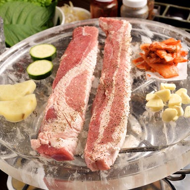 韓国美料理 チェゴチキン_ジューシー!水晶サムギョプサル