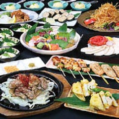 はやりや宴コース! 淡路元気どりを厳選したコース!