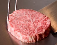 【鉄板焼き】伊万里牛ヒレ（140ｇ）